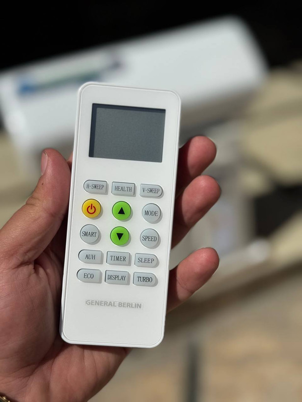 کولر گازی اسپلیت 30000 جنرال برلین T3 روتاری بدون اینورتر CSH-30BB