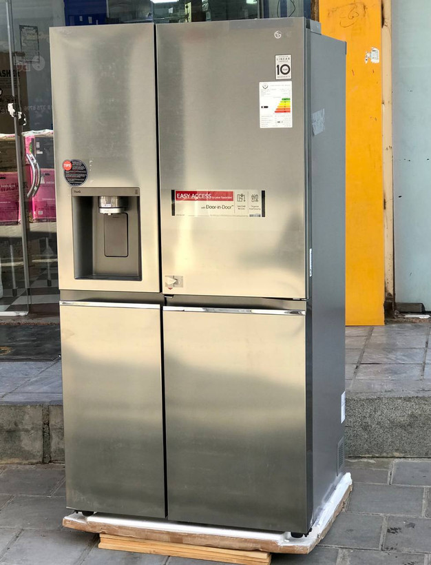 یخچال فریزر ال جی J287 سیلور