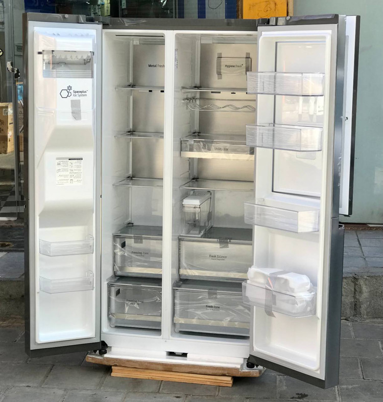 یخچال فریزر ال جی J287 سیلور