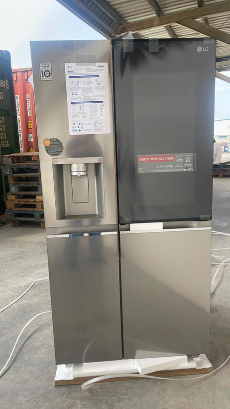 یخچال فریزر ال جی X348 سیلور