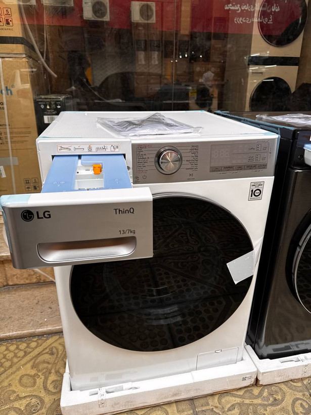 ماشین لباسشویی R13 الجی 13/7KG خشککن دار 2025