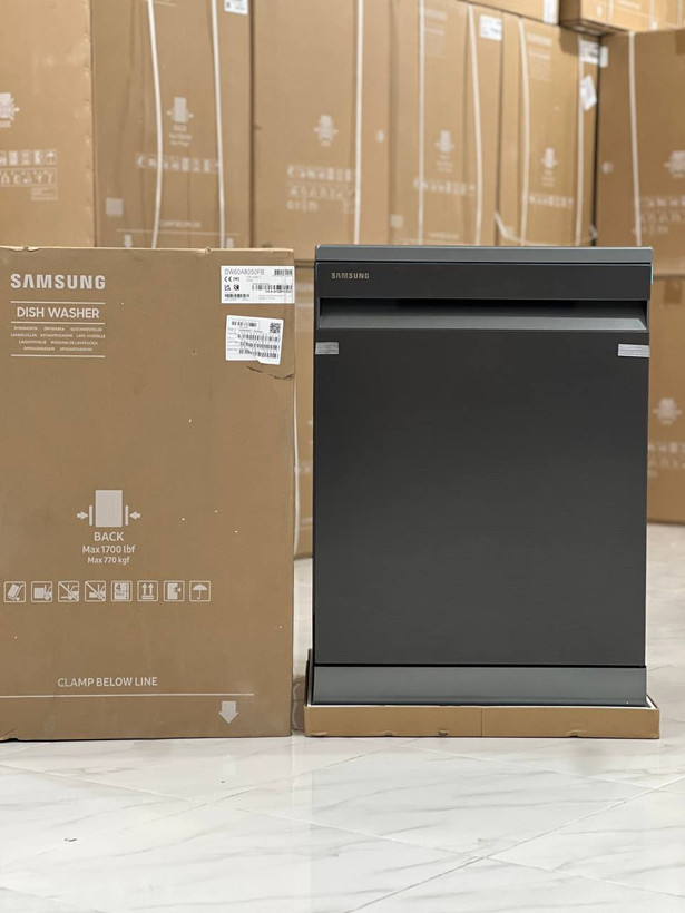 ماشین ظرفشویی 14 نفره دودی سامسونگ مدل DW60A8050FG محصول 2025