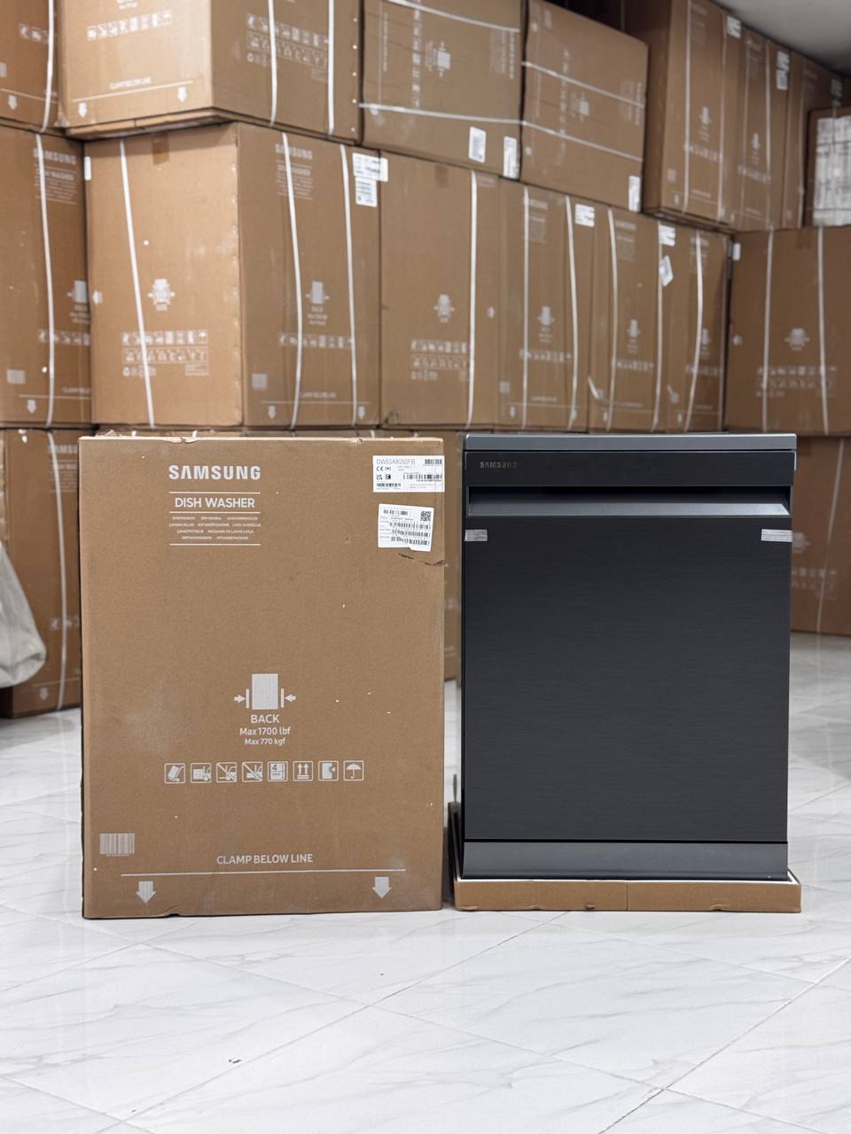ماشین ظرفشویی 14 نفره دودی سامسونگ مدل DW60A8050FG محصول 2025