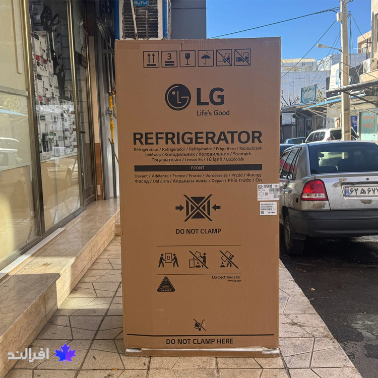 مشخصات کلی یخچال فریزر ال جی B287